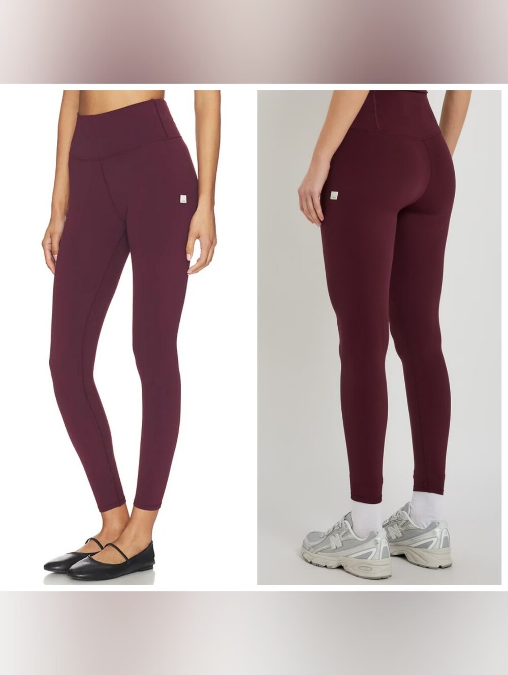 Vuori Deep Plum /Burgundy Leggings